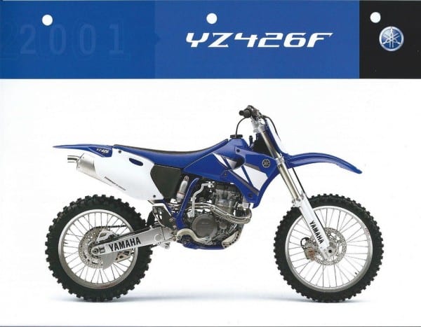 2001 Yamaha Yz426f