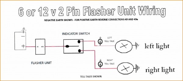 2 Pin Flasher Relay Wiring Diagram 44891 In 2 Pin Flasher Relay
