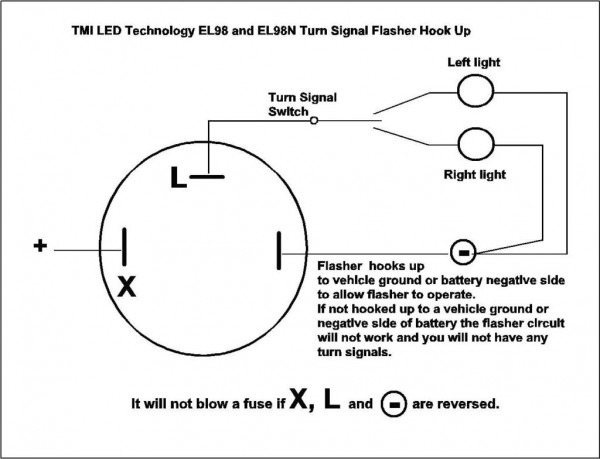 Led Turn Signal Relay Wiring Diagram