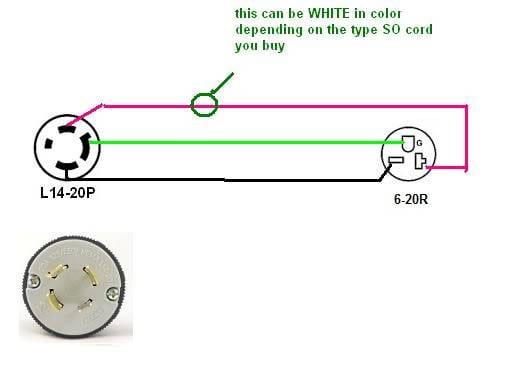 L14 20r Plug Wireing Diagram