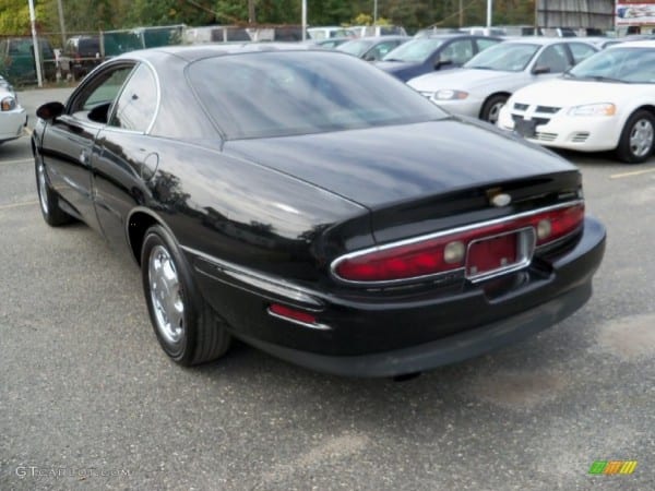 Black 1998 Buick Riviera Supercharged Coupe Exterior Photo