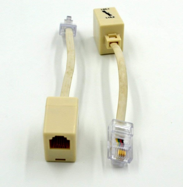 Cable Rj11  Rj45 To Rj11 Patch Cables Telephone Adsl Extensions