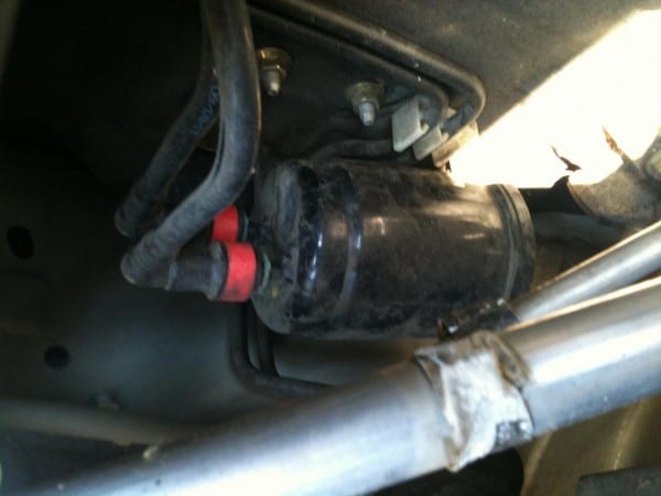 Where Is The Fuel Filter Pump In My 04 6i!