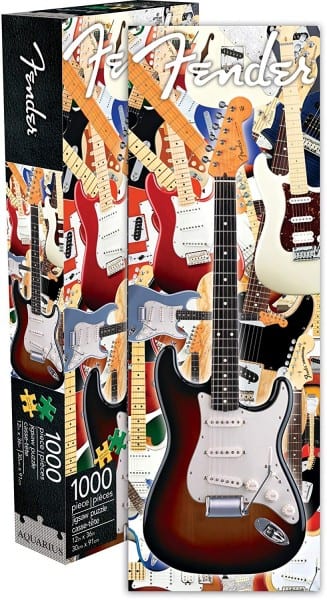 Amazon Com  Fender Stratocaster 1000 Piece Jigsaw Puzzle  Toys & Games