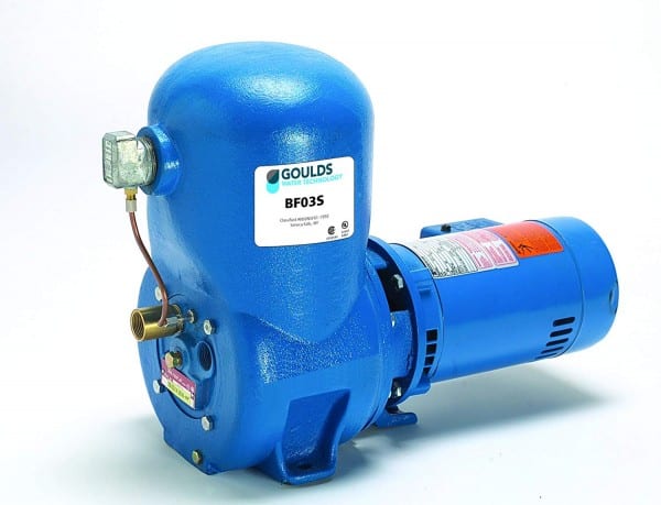 Goulds Bf03s Shallow Well Jet Pump, 1 2 Hp, 1 Ph