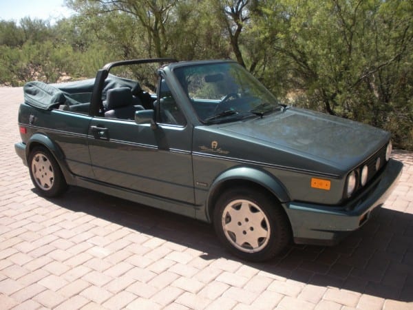 1991 Volkswagen Cabriolet Etienne Aigner Edition