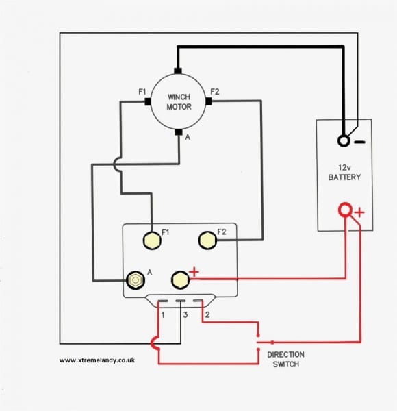 Atv Winch Wiring Diagram And Warn Contactor On