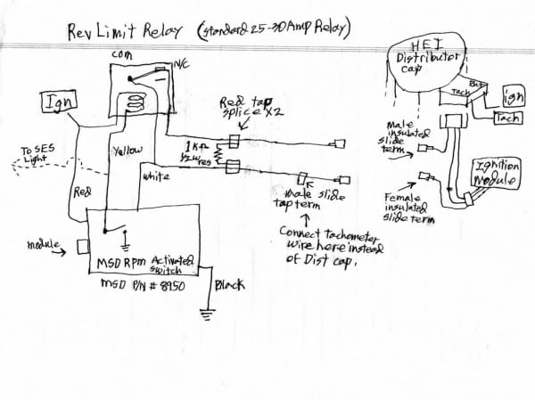 Chevy Distributor Wiring Diagram Hei 350 New Mallory Ignition And
