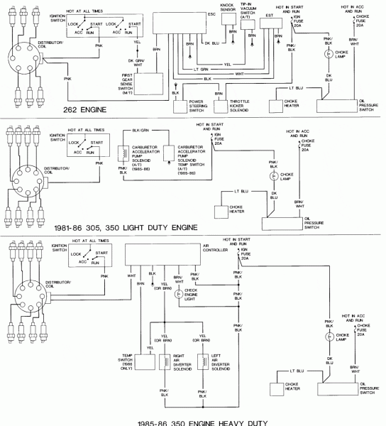 Chevy Hei Distributor Wiring Diagram For 350 Cap At