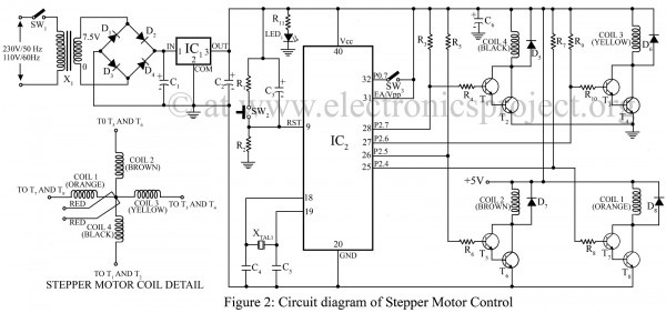 Stepper Motor Control Using Microcontroller At89c51 â Electronics