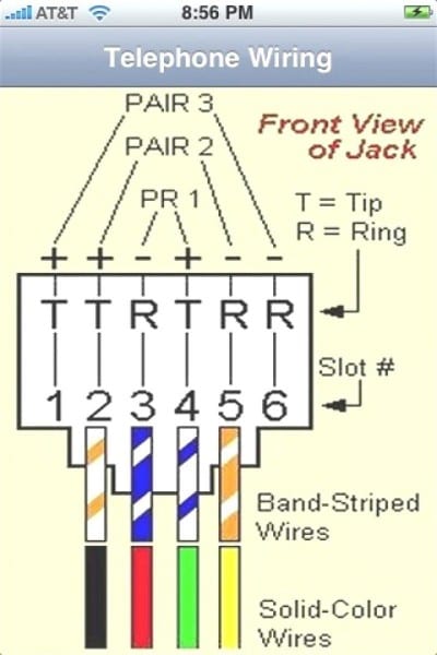 Rj45 Telephone Wiring Diagram