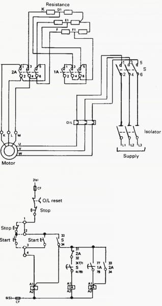 Motor Starter Wiring Diagram