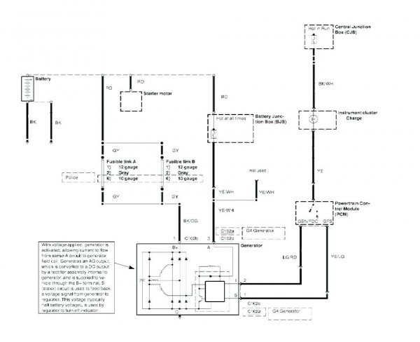 Delco Remy Alternator Wiring Diagram 4 Wire