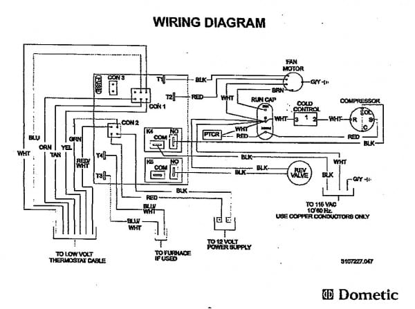 Duo Therm Rv Furnace Thermostat Wiring Diagram
