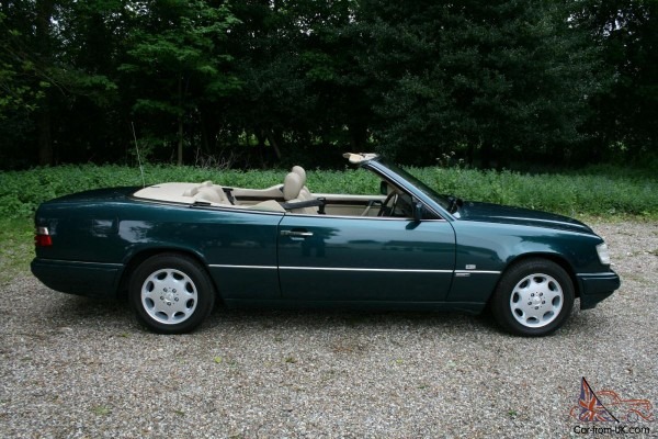 Mercedes E320 Sportline Cabriolet 96 P Only 1 Previous Owner