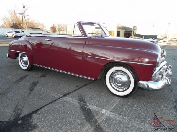 51 Plymouth Cranbrook Convertible  Only 20,732 Miles  Power Top
