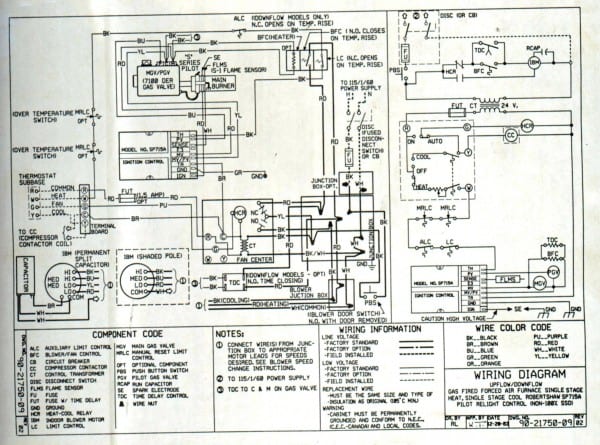 Electric Furnace Wiring Diagram Collection