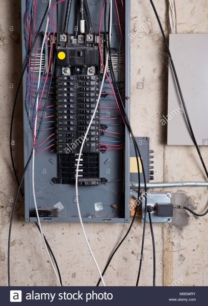 Electrical Service Panel And Branch Circuit Wiring In The Basement