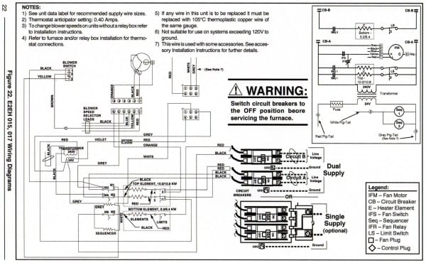 Nordyne Electric Furnace Wiring Diagram Capacitor