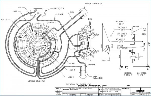 Emerson Electric Wiring Diagrams