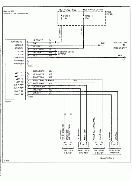 1994 Explorer Wiring Diagram