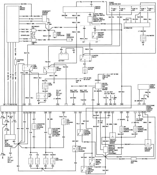1990 E350 Wiring Diagram