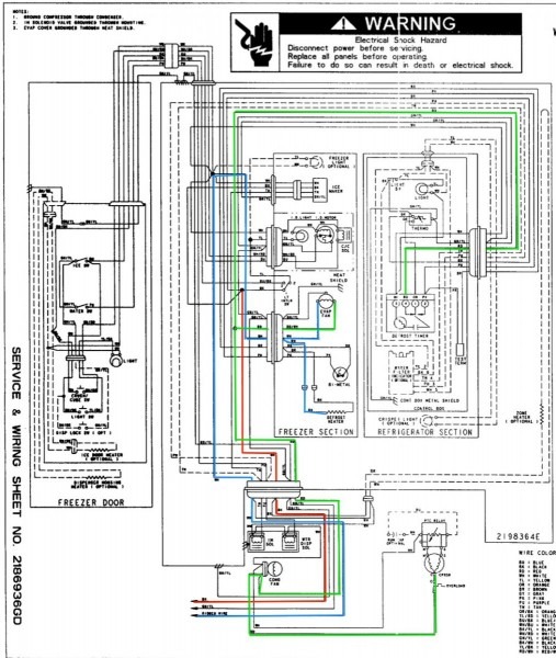 Whirlpool Ed25rfxfw01 Refrigerator Wiring Diagram