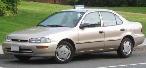 Geo Prizm Technical Specifications And Fuel Economy