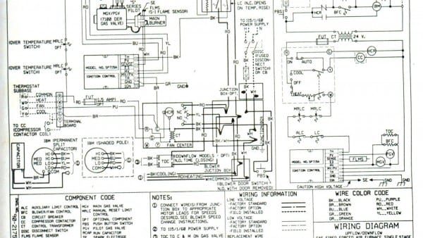 Goodman Heat Pump Wiring Diagram â Bigapp Me