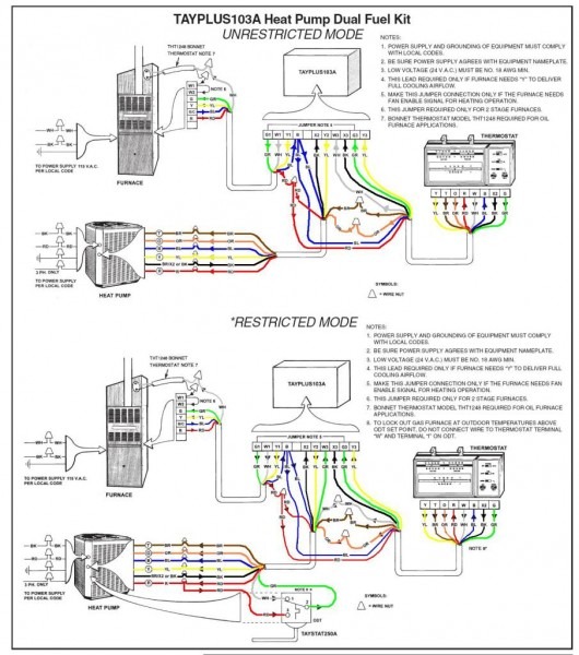 Bryant Thermostat Wiring Diagram At Heat Pump