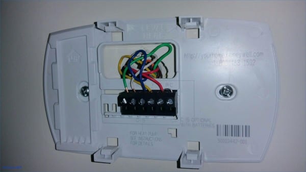 Reset Honeywell Wifi Thermostat Wiring Diagram For On