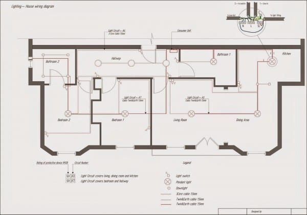 House Wiring Diagram
