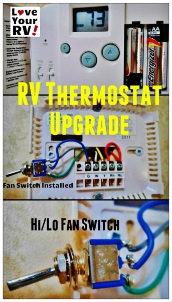 Hunter 42999b Digital Rv Thermostat