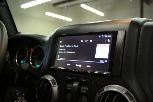 Jeep Wrangler Stereo Upgrade