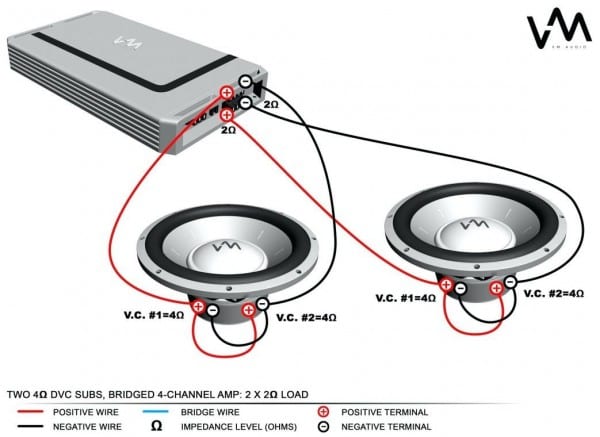 Kicker Cvr 12 2 Ohm Wiring Diagram Fresh 4 Dual Voice Coil Of