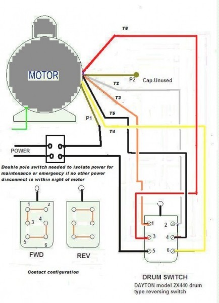 Leeson Single Phase Motor Wiring Diagram