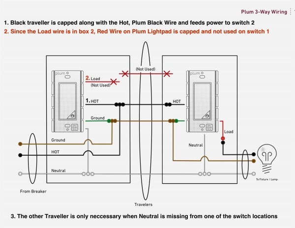 Leviton 3 Way Switch Wiring Diagram