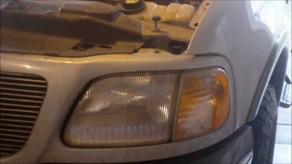 How To Remove A Headlight Bulb On A Ford F150   Expedition