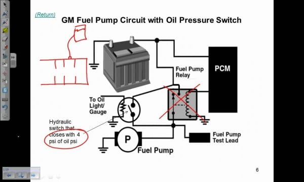 Fuel Pump Electrical Circuits Description And Operation