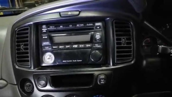 How To Remove The Factory Radio From A Ford Escape, Mazdatribute