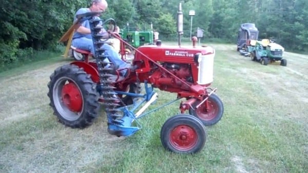 1948 Farmall Cub Tractor With Sickle Mower