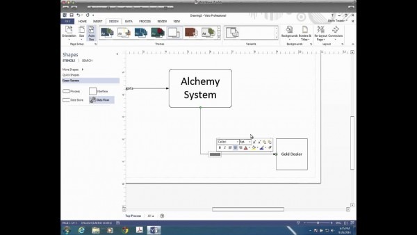 Tutorial  Creating A Context Diagram With Visio