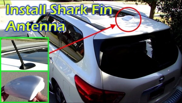 Install Shark Fin Antenna To Replace Rubber Pole Sirius Xm Antenna