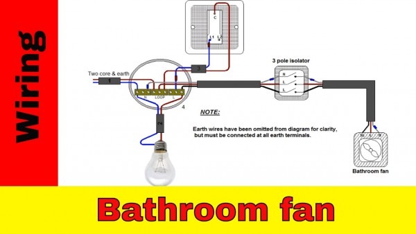 Wiring Diagram For A Bathroom Extractor Fan