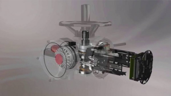 Rotork Iq3 Electric Actuator Inner Workings