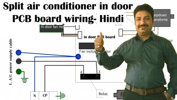Split Air Conditioner Indoor Pcb Board Wiring Diagram