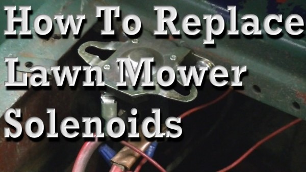 How To Replace Lawn Mower Solenoids, With Wiring Diagram