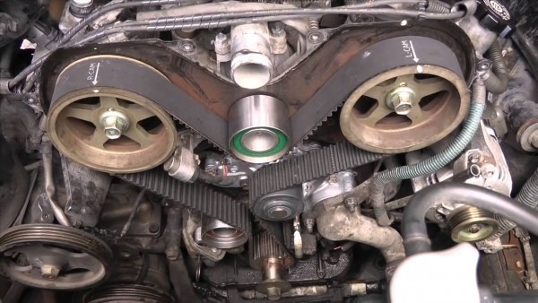 Toyota V6 5vzfe Timing Belt Replacement Diy Part 2