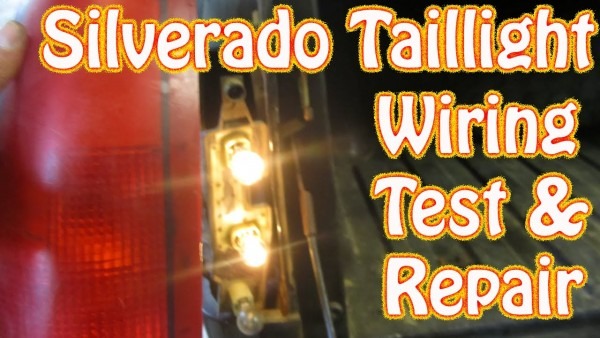 Diy Chevy Silverado Gmc Sierra Taillight Repair How To Test And