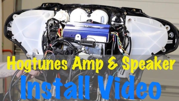Install Hogtunes Amp & Speakers On 2014 & Newer Harley Davidson